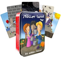 The Stoller Tarot kortos metalinėje dėžutėje Us Games Systems